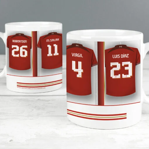 Personalised Liverpool Football Mug