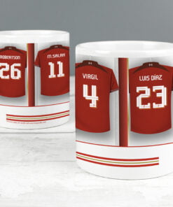 Personalised Liverpool Football Mug
