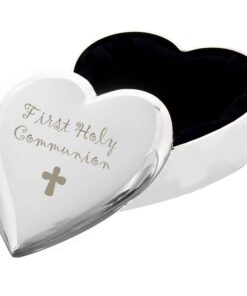 1st Holy Communion Heart Trinket Box