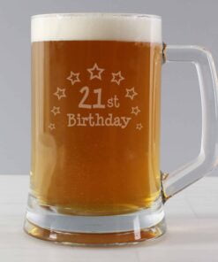 21st Birthday Stern Tankard