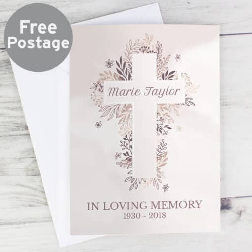 Personalised Religious Ceremony Cards