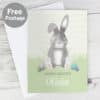 Personalised Easter Bunny Card