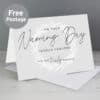 Personalised Truly Blessed Naming Day Card