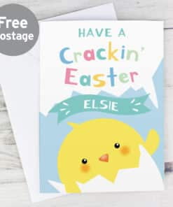 Personalised Have A Cracking Easter Card