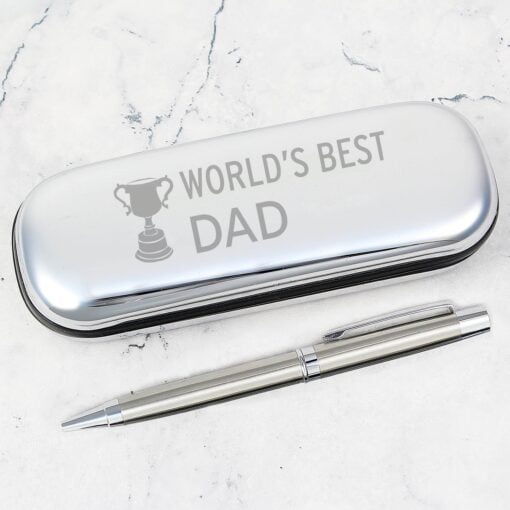 World's Best Dad Pens & Box