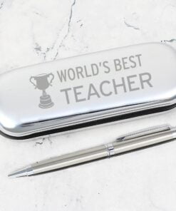 World's Best Teacher Pen & Box