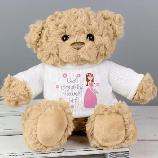 Fabulous Flower Girl Teddy Stuffed Animals & Cuddly Toys