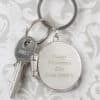 Personalised Round Photo Keyring