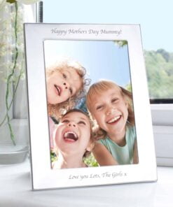 Personalised Silver 5x7 Photo Frame