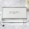 Personalised Classic Mirrored Jewellery Box
