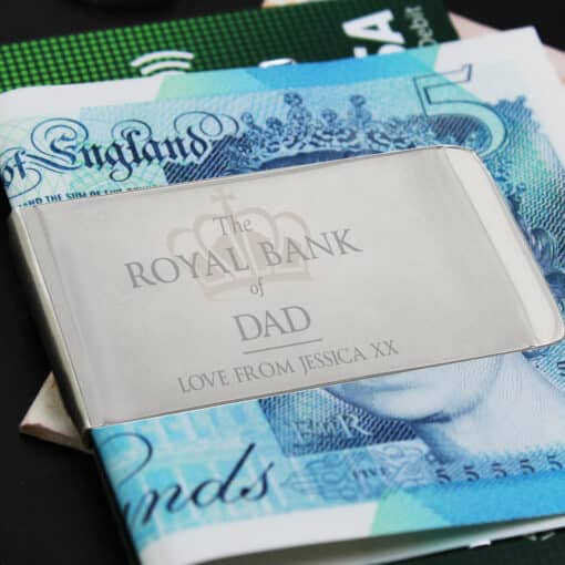 Personalised Royal Bank of Money Clip