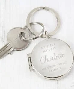 Personalised Classic Photo Keyring