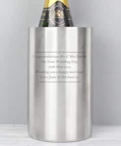 Personalised Any Message Wine Coolers