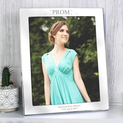 Personalised Prom Night 8x10 Silver Photo Frame