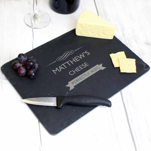 Personalised Perfectly Aged Slate Serving Platters