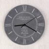 Personalised Moments Slate Clock