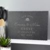 Personalised New Home Slate Placemat