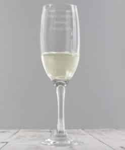 Personalised Traditional Toast Flute