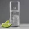 Personalised Birthday Star Hi Ball Glass