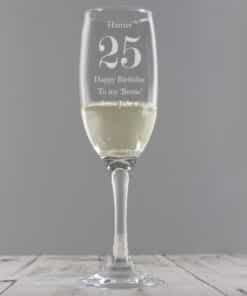 Personalised Birthday Big Age Flute