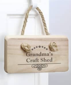 Personalised Decorative Swirl Wooden Sign