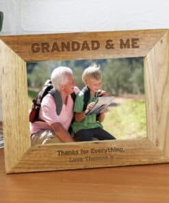 Personalised 5x7 Grandad & Me Photo Frame