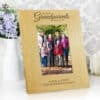 Personalised ""The Best Grandparents"" 4x6 Oak Finish Photo Frame
