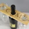 Personalised 'Initials' Wine Glass & Bottle Butler