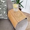 Personalised Take Time For Yourself Wooden Sofa Tray