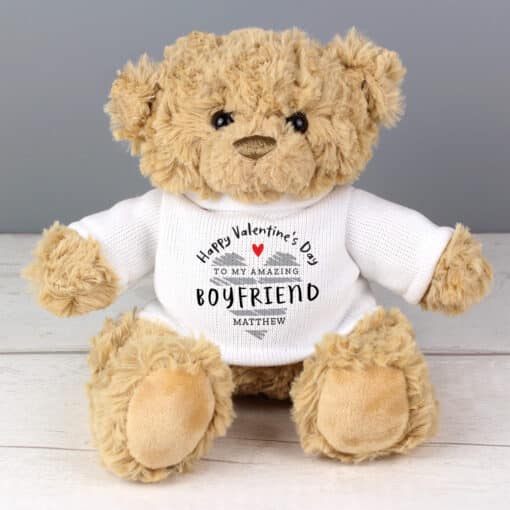 Personalised Valentine's Day Teddy Bear