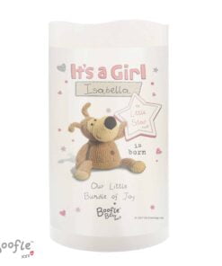 Personalised Boofle It’s a Girl Nightlight LED Candle