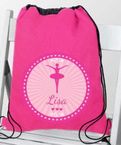 Personalised Ballerina School & Dance Bag