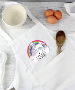 Personalised Unicorn Children's Apron