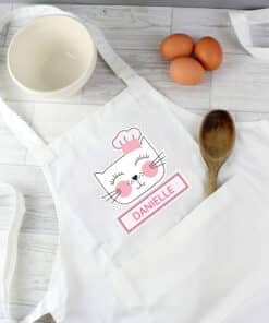 Personalised Cat Children's Apron