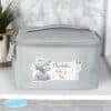 Personalised Me to You Floral Grey Vanity Bag