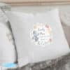 Personalised Me to You Floral Cream Cushion Cover