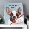 Personalised Barking Mad Dog Desk Calendar