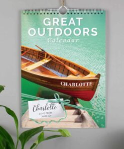 Personalised A4 Great Outdoors Calendar