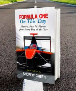 Personalised Formula 1 On This Day Book Media