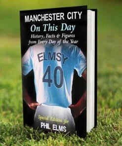 Personalised Manchester City On This Day Book