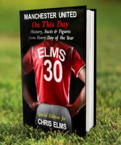Personalised Manchester United On This Day Book