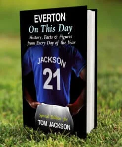 Personalised Everton on this Day Book