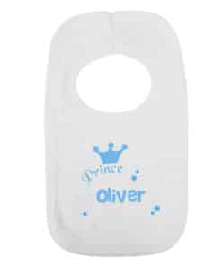 Personalised Prince Bib