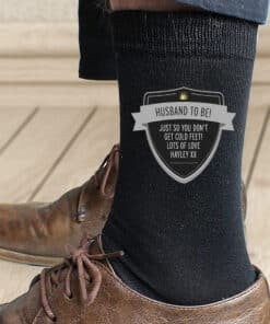 Personalised Classic Shield Men's Socks
