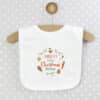 Personalised 'First Christmas Dinner' Bib