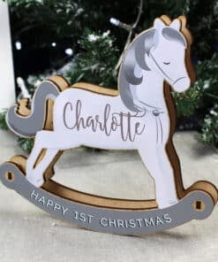Personalised Make Your Own Rocking Horse 3D Decoration Kit