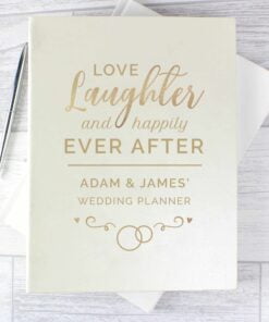 Personalised Happily Ever After Wedding Planner
