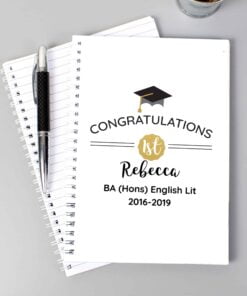 Personalised Graduation A5 Notebook