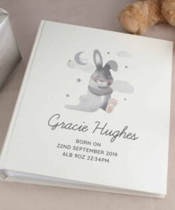 Personalised Baby Bunny Album with Sleeves
