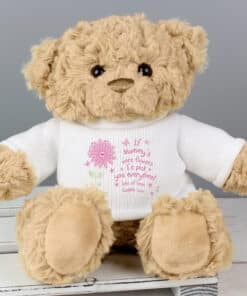 Personalised I'd Pick You Teddy Bear